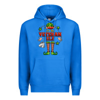 True Royal im the veteran elf Premium Hoodie - FaDigitalArtStudio