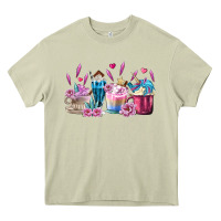 Mossy Unicorn Coffee Cups Heavy Core Tee - MaliasSmallBusiness