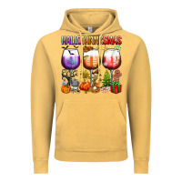Vintage Mustard hallothanksmas Vintage Hoodie - texasbilliewilder