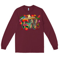 Burgundy cinco de mayo rn Long Sleeve Tee - CowGirlArtShop