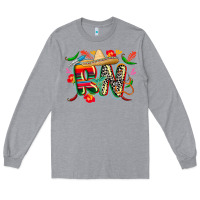 Heather Grey cinco de mayo rn Long Sleeve Tee - CowGirlArtShop