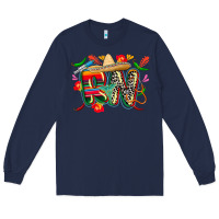 Navy cinco de mayo rn Long Sleeve Tee - CowGirlArtShop