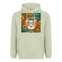 Matcha charolais cow Heavyweight Hoodie - LillyAllenDesigns