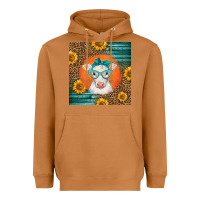Meerkat charolais cow Heavyweight Hoodie - LillyAllenDesigns