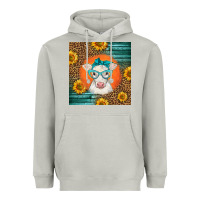Moon Dust charolais cow Heavyweight Hoodie - LillyAllenDesigns