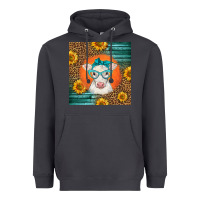 Smoke charolais cow Heavyweight Hoodie - LillyAllenDesigns