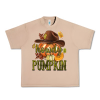 Burro Howdy Pumpkin Urban Heavy Tee - texasbilliewilder