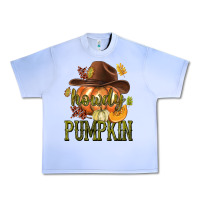 Grape Ice Howdy Pumpkin Urban Heavy Tee - texasbilliewilder