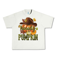 Pistachio Howdy Pumpkin Urban Heavy Tee - texasbilliewilder