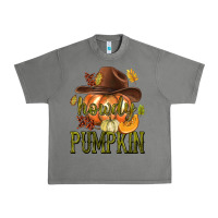 Tornado Howdy Pumpkin Urban Heavy Tee - texasbilliewilder