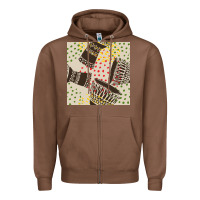 Chestnut african drum seamless pattern Zipper Hoodie - BundleAndBundleShop