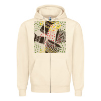 Sandshell african drum seamless pattern Zipper Hoodie - BundleAndBundleShop