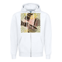 White african drum seamless pattern Zipper Hoodie - BundleAndBundleShop