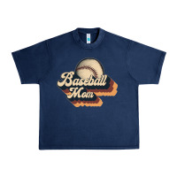 Navy baseball mom Urban Heavy Tee - JahusDesignShop