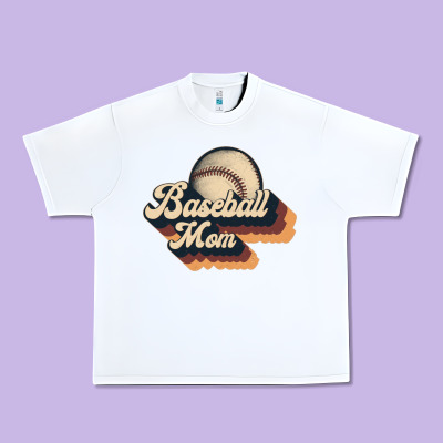 Baseball Mom Urban Heavy Tee Designed By Jahusdesignshop