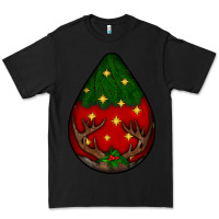 Black Christmas  teardrop Premium Tee - BundleAndBundleShop