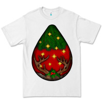White Christmas  teardrop Premium Tee - BundleAndBundleShop