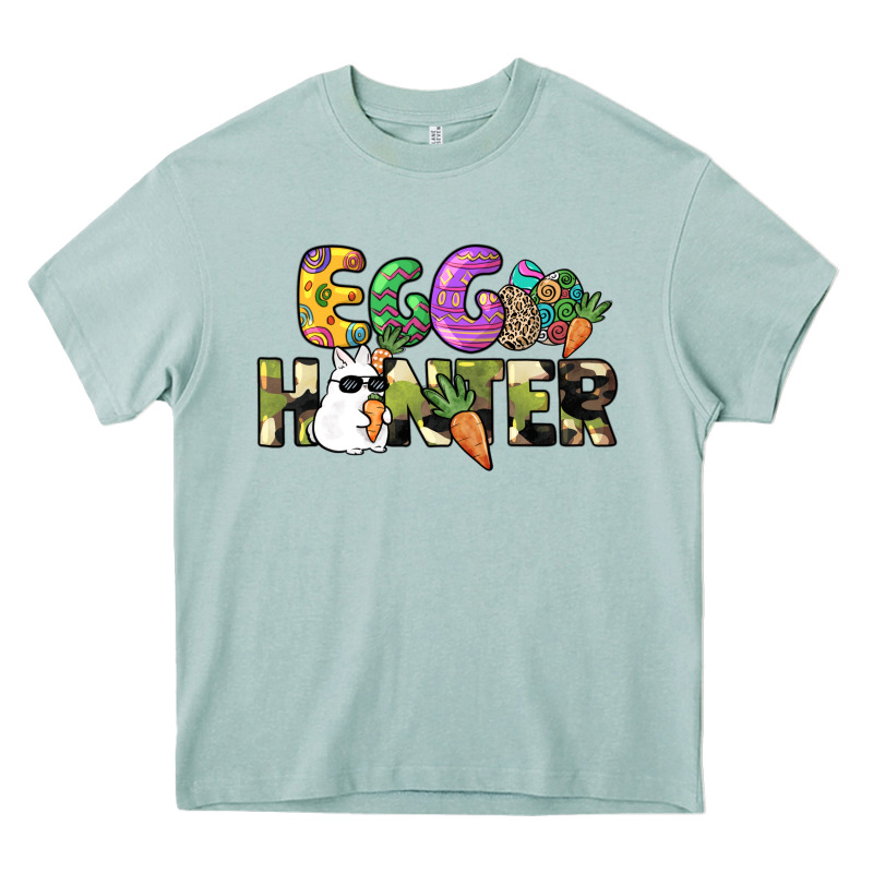 Egg Hunter Heavy Core Tee by NancyCooperArtShop | Teevron