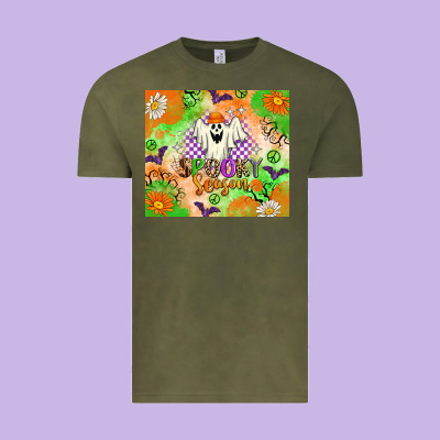 Spooky Season Vintage Tee Designed By Texasbilliewilder
