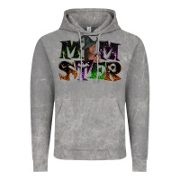 Cloud Rock Momster with witch Vintage Hoodie - NancyCooperArtShop