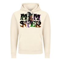 Vintage Artic Momster with witch Vintage Hoodie - NancyCooperArtShop