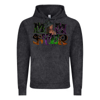 Vintage Black Momster with witch Vintage Hoodie - NancyCooperArtShop