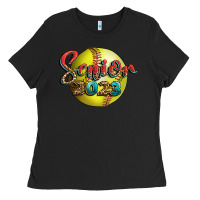 Black softball senior 2023 Ladies Tee - BundleAndBundleShop