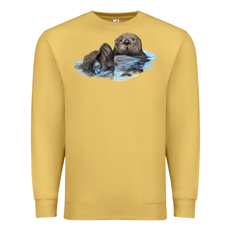 California Sea Otter Premium Sweatshirt by LillyAllenDesigns | Teevron