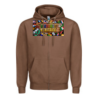 Chestnut hispanic heritage license plate Zipper Hoodie - BundleAndBundleShop