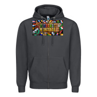 Smoke hispanic heritage license plate Zipper Hoodie - BundleAndBundleShop