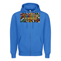 True Royal hispanic heritage license plate Zipper Hoodie - BundleAndBundleShop