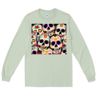 Matcha cinco de mayo skull Long Sleeve Tee - CowGirlArtShop