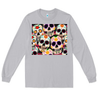 Moon Dust cinco de mayo skull Long Sleeve Tee - CowGirlArtShop