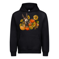 Black donkey sunflower and pumpkin farm Urban Hoodie - BarkalooDesign