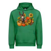 Emerald donkey sunflower and pumpkin farm Urban Hoodie - BarkalooDesign