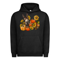 Pigment Black donkey sunflower and pumpkin farm Urban Hoodie - BarkalooDesign
