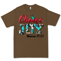 Cacao Choose Joy Premium Tee - BundleAndBundleShop