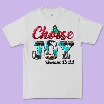 Choose Joy Premium Tee Designed By Bundleandbundleshop
