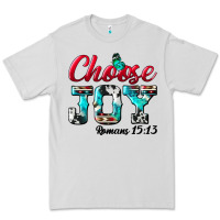 Dove Grey Choose Joy Premium Tee - BundleAndBundleShop