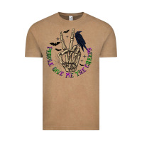 Vintage Coffee People Give Me The Creeps Vintage Tee - texasbilliewilder