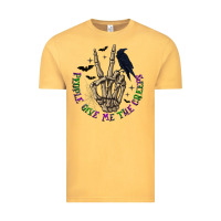 Vintage Mustard People Give Me The Creeps Vintage Tee - texasbilliewilder