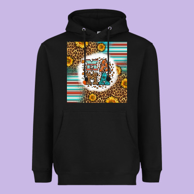 Western Fall Mama Heavyweight Hoodie Designed By Lillyallendesigns