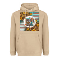 Mushroom western fall mama Heavyweight Hoodie - LillyAllenDesigns