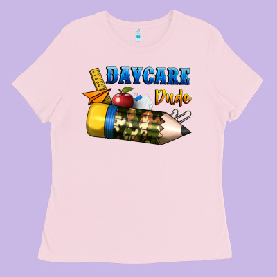 Daycare Dude Ladies Tee Designed By Bundleandbundleshop