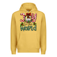 Antique Gold joy to the world Premium Hoodie - BundleAndBundleShop