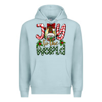 Blue Mist joy to the world Premium Hoodie - BundleAndBundleShop