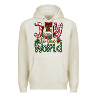 Oatmeal Heather joy to the world Premium Hoodie - BundleAndBundleShop