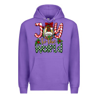 Purple joy to the world Premium Hoodie - BundleAndBundleShop