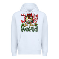 White joy to the world Premium Hoodie - BundleAndBundleShop