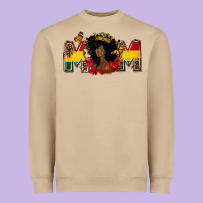 Juneteenth Mom Heavyweight Sweatshirt Designed By Fadigitalartstudio